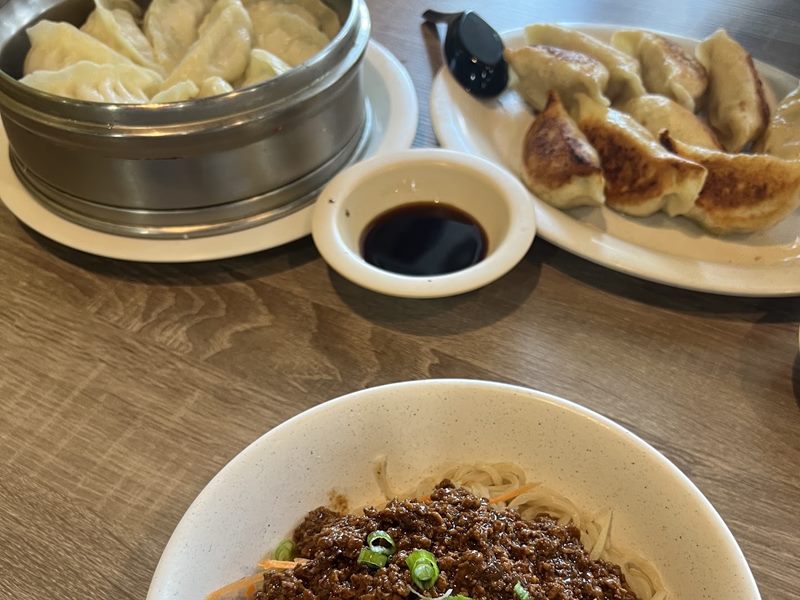 Golden Dumpling House food