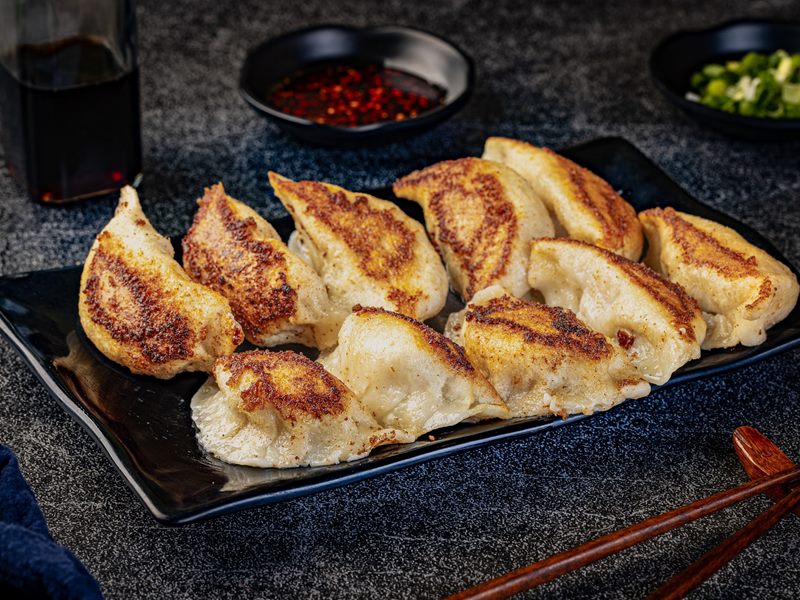 Golden Dumpling House food